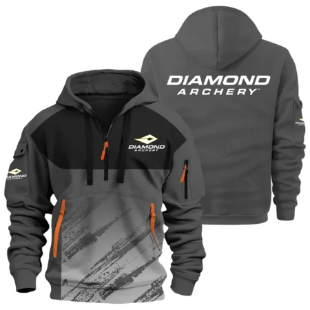 Diamond Archery Exclusive Logo Hoodie Half Zipper OUHU3DHHZ04DRZ