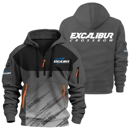 Excalibur Crossbow Exclusive Logo Hoodie Half Zipper OUHU3DHHZ04ECZ