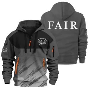 Fausti Exclusive Logo Hoodie Half Zipper OUHU3DHHZ04FSZ