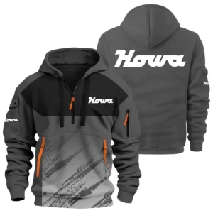 Mauser Exclusive Logo Hoodie Half Zipper OUHU3DHHZ04MSZ