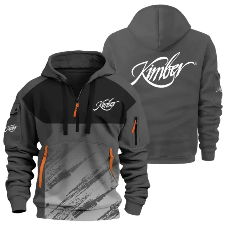 Kimber Exclusive Logo Hoodie Half Zipper OUHU3DHHZ04KBZ