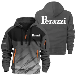 Verney-Carron Exclusive Logo Hoodie Half Zipper OUHU3DHHZ04VCZ