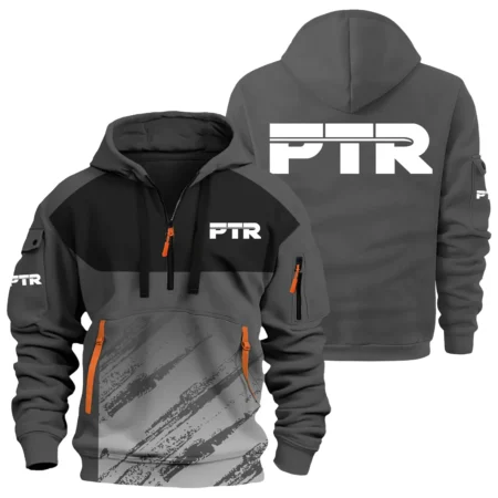 PTR Industries Exclusive Logo Hoodie Half Zipper OUHU3DHHZ04PTZ