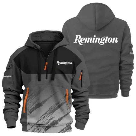 Remington Exclusive Logo Hoodie Half Zipper OUHU3DHHZ04RTZ