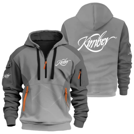 Kimber Exclusive Logo Hoodie Half Zipper OUHU3DHHZ05KBZ
