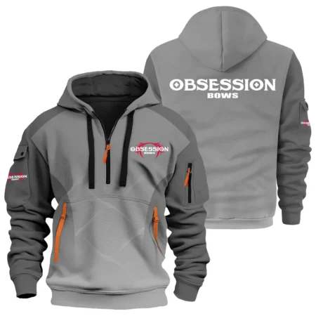 Obsession Bows Exclusive Logo Hoodie Half Zipper OUHU3DHHZ05OBZ