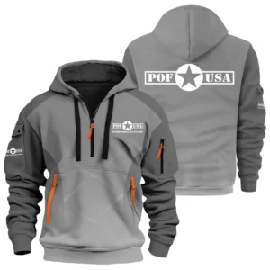 Uberti Exclusive Logo Hoodie Half Zipper OUHU3DHHZ05UBZ