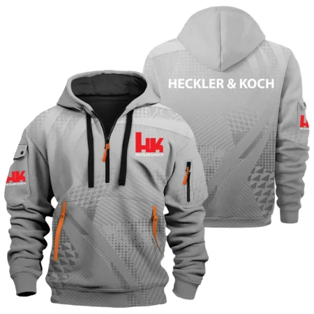 Heckler & Koch Exclusive Logo Hoodie Half Zipper OUHU3DHHZ07HKZ