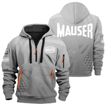 Mauser Exclusive Logo Hoodie Half Zipper OUHU3DHHZ07MSZ