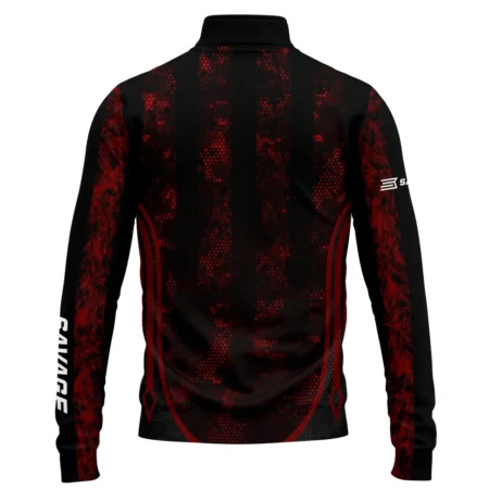 Savage Arms Exclusive Logo Quarter-Zip Sweatshirt OUHUQZJ010815SAZ