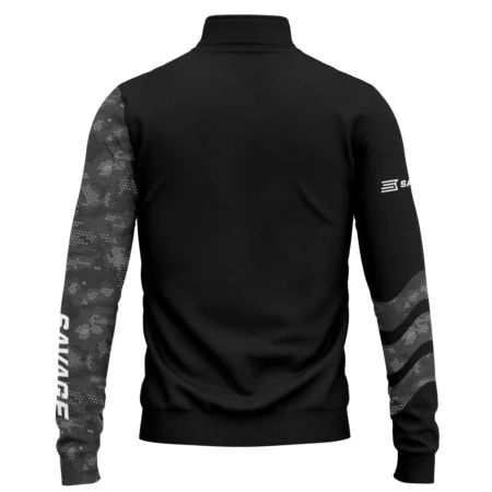 Savage Arms Exclusive Logo Quarter-Zip Sweatshirt OUHUQZJ020815SAZ
