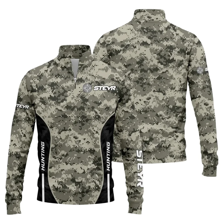Steyr Exclusive Logo Quarter-Zip Sweatshirt OUHUQZJ030815STZ