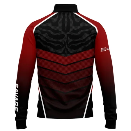 Savage Arms Exclusive Logo Quarter-Zip Sweatshirt OUHUQZJ040815SAZ