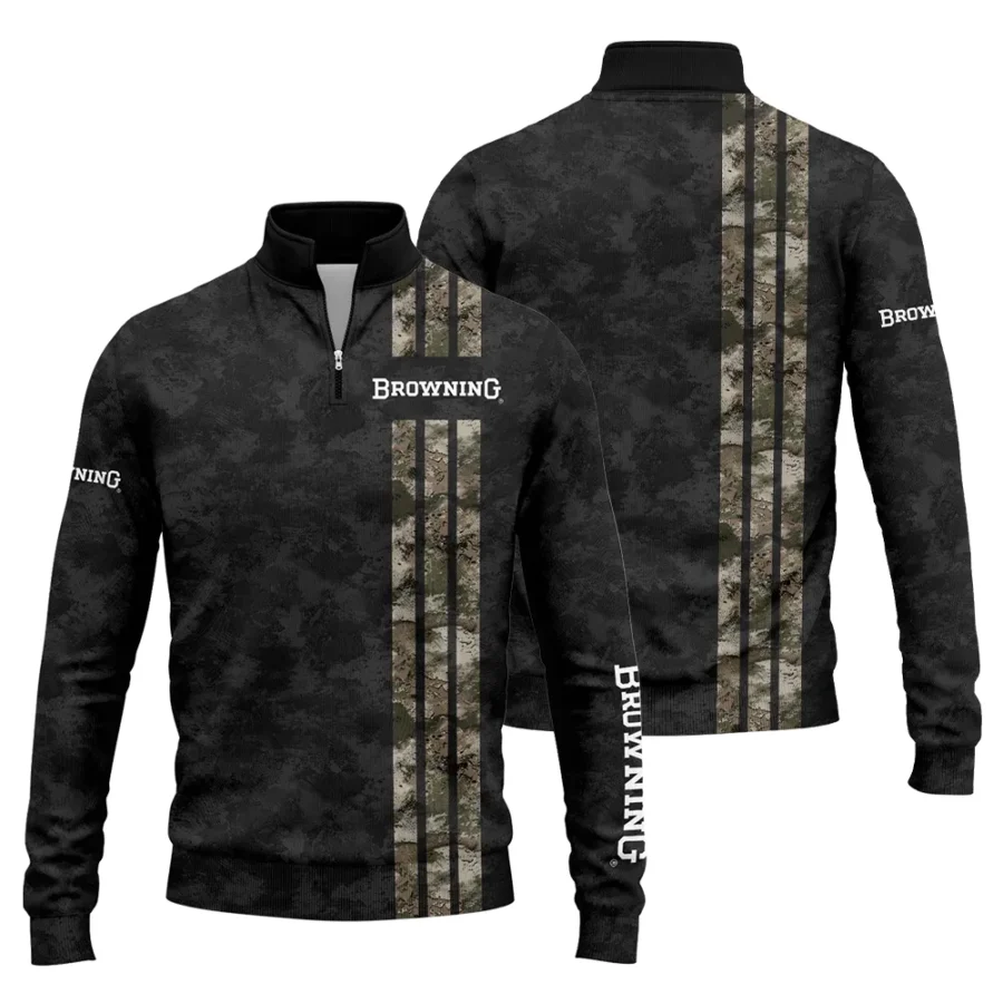 Browning Exclusive Logo Quarter-Zip Sweatshirt OUHUQZJ050815BRZ