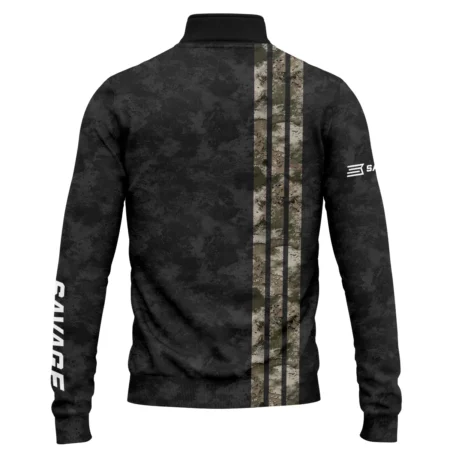 Savage Arms Exclusive Logo Quarter-Zip Sweatshirt OUHUQZJ050815SAZ