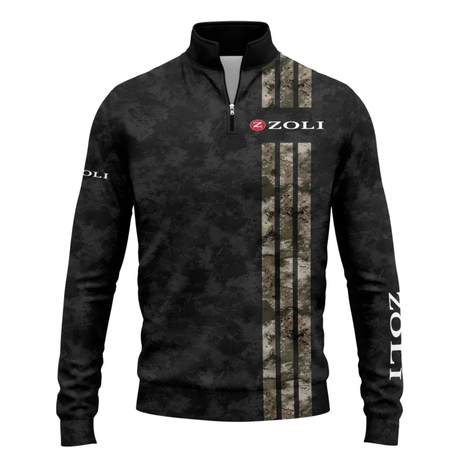 Zoli Exclusive Logo Quarter-Zip Sweatshirt OUHUQZJ050815ZLZ