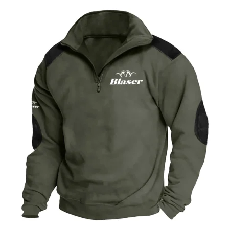 Blaser Exclusive Logo Tactical Quarter-Zip Sweatshirt OUHSCSU0815BSZ