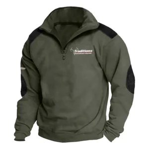 A.Uberti Exclusive Logo Tactical Quarter-Zip Sweatshirt OUHSCSU0815AUZ