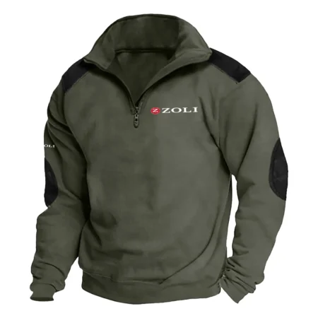 Zoli Exclusive Logo Tactical Quarter-Zip Sweatshirt OUHSCSU0815ZLZ