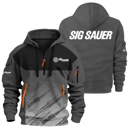 SIG Sauer Exclusive Logo Hoodie Half Zipper OUHU3DHHZ04SSZ
