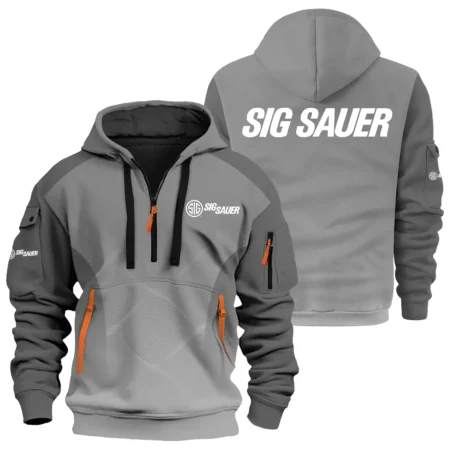 SIG Sauer Exclusive Logo Hoodie Half Zipper OUHU3DHHZ05SSZ