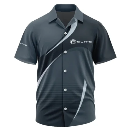 Elite Archery Exclusive Logo Short Sleeve Camp Collar Shirt OUHUHWS081501EAZ