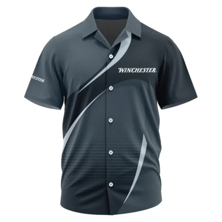 Winchester Exclusive Logo Short Sleeve Camp Collar Shirt OUHUHWS081501WRZ