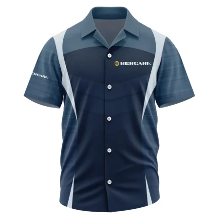 Bergara Exclusive Logo Short Sleeve Camp Collar Shirt OUHUHWS081503BGZ