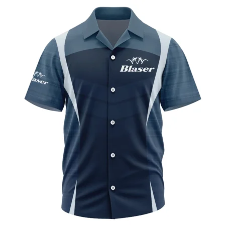 Blaser Exclusive Logo Short Sleeve Camp Collar Shirt OUHUHWS081503BSZ