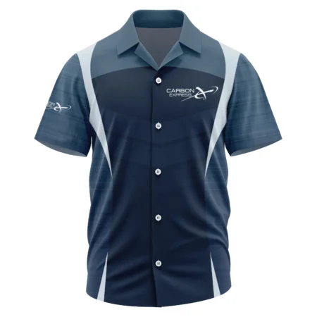 Carbon Express Exclusive Logo Short Sleeve Camp Collar Shirt OUHUHWS081503CEZ