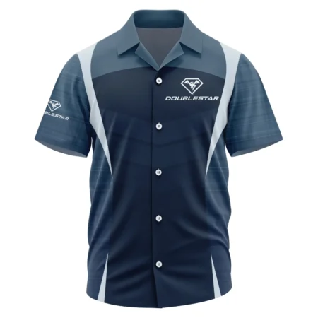 DoubleStar Exclusive Logo Short Sleeve Camp Collar Shirt OUHUHWS081503DSZ