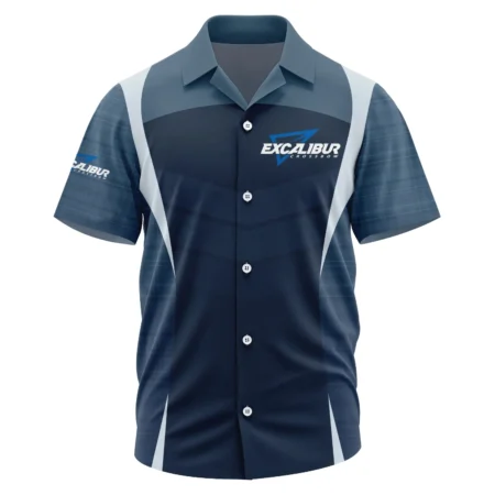 Excalibur Crossbow Exclusive Logo Short Sleeve Camp Collar Shirt OUHUHWS081503ECZ