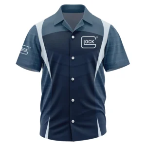 Glock Exclusive Logo Short Sleeve Camp Collar Shirt OUHUHWS081501GOZ