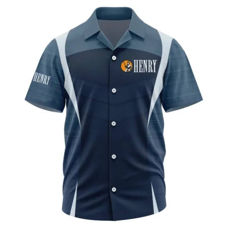 Henry Repeating Arms Exclusive Logo Short Sleeve Camp Collar Shirt OUHUHWS081503HAZ