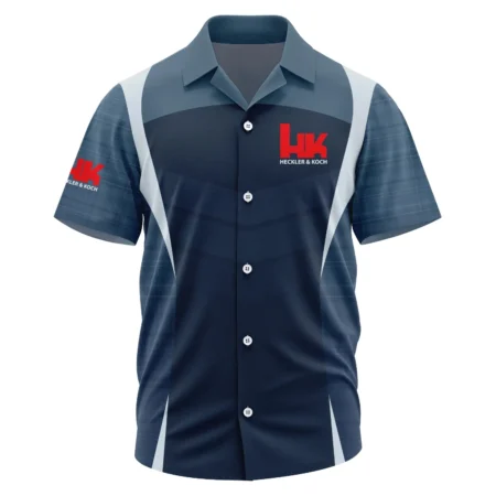 Heckler & Koch Exclusive Logo Short Sleeve Camp Collar Shirt OUHUHWS081503HKZ