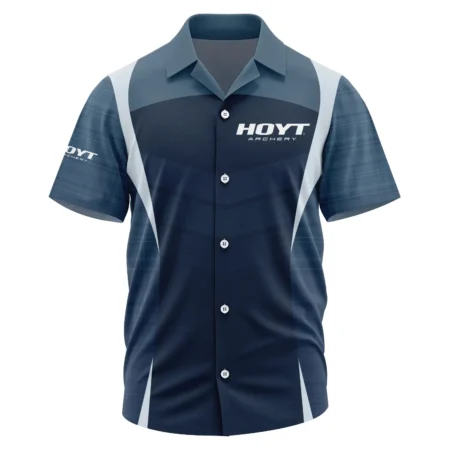 Hoyt Archery Exclusive Logo Short Sleeve Camp Collar Shirt OUHUHWS081503HOZ