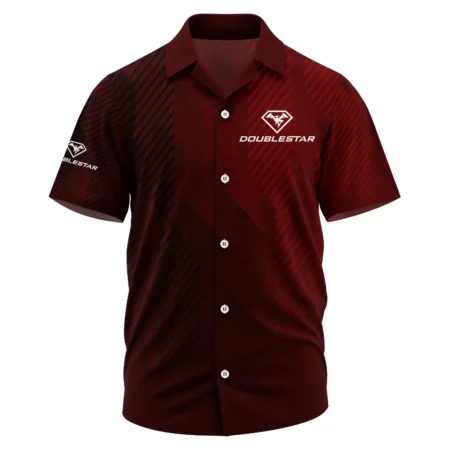 DoubleStar Exclusive Logo Short Sleeve Camp Collar Shirt OUHUHWS081506DSZ