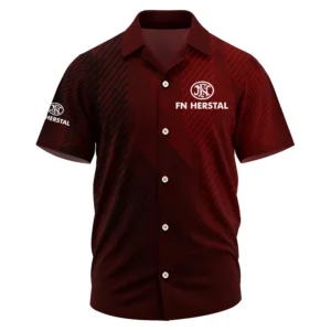 Mauser Exclusive Logo Short Sleeve Camp Collar Shirt OUHUHWS081506MSZ