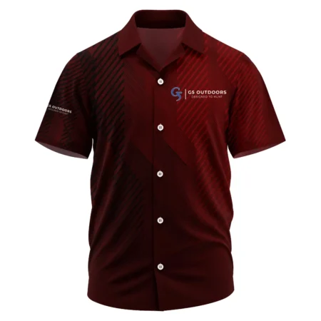 G5 Outdoors Exclusive Logo Short Sleeve Camp Collar Shirt OUHUHWS081506G5Z