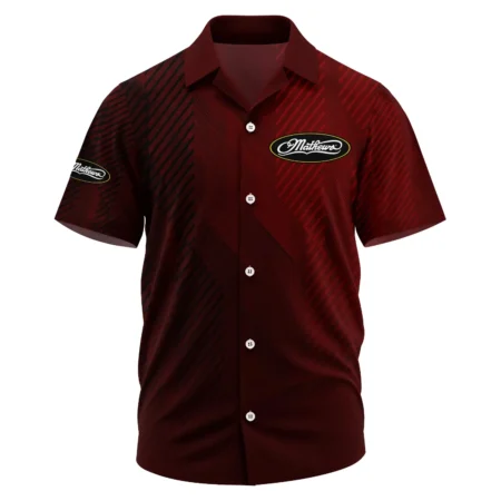 Mathews Archery Exclusive Logo Short Sleeve Camp Collar Shirt OUHUHWS081506MAZ