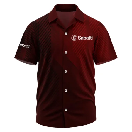 Sabatti Exclusive Logo Short Sleeve Camp Collar Shirt OUHUHWS081506SBZ