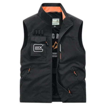 Glock Exclusive Logo Outdoor Sleeveless Vest OUHUOSV0815GOZ