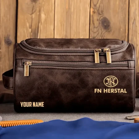FN Herstal Exclusive Leather Toiletry Bag OUHULB0815FNZ