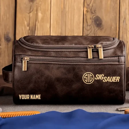 SIG SAUER Exclusive Leather Toiletry Bag OUHULB0815SSZ