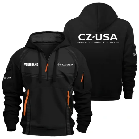 CZ-USA Exclusive Logo Hoodie Half Zipper OUHU3DHHZ14CZZ
