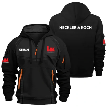 Heckler & Koch Exclusive Logo Hoodie Half Zipper OUHU3DHHZ14HKZ