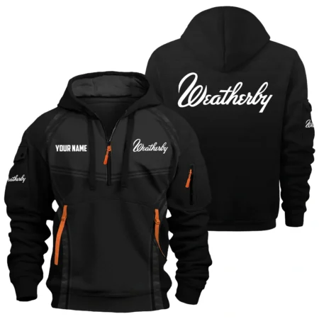 Weatherby Exclusive Logo Hoodie Half Zipper OUHU3DHHZ14WBZ