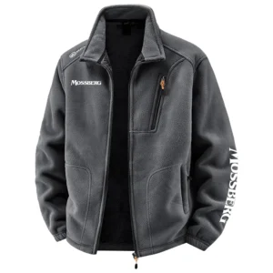 Merkel Exclusive Logo Plush Fleece Jacket OUHUV2090815MKZ