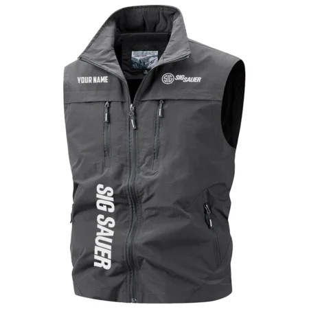 SIG Sauer Exclusive Logo Multi-Pocket Sleeveless Vest OUHUV2100815SSZ