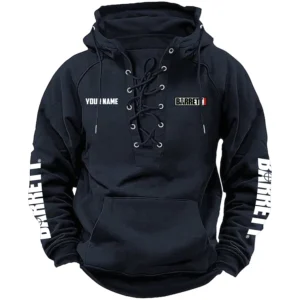 Baikal Exclusive Logo Tactical Lace Up Hoodie OUHUH1210815BIZ